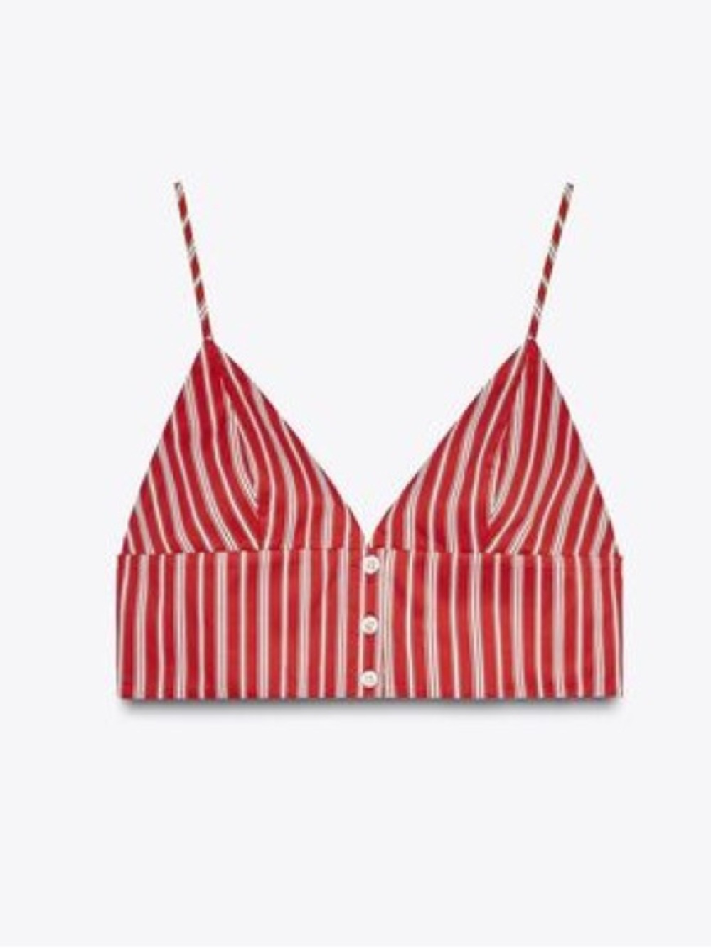 Zara Stripped Crop Tank Top - Picture 11 of 15